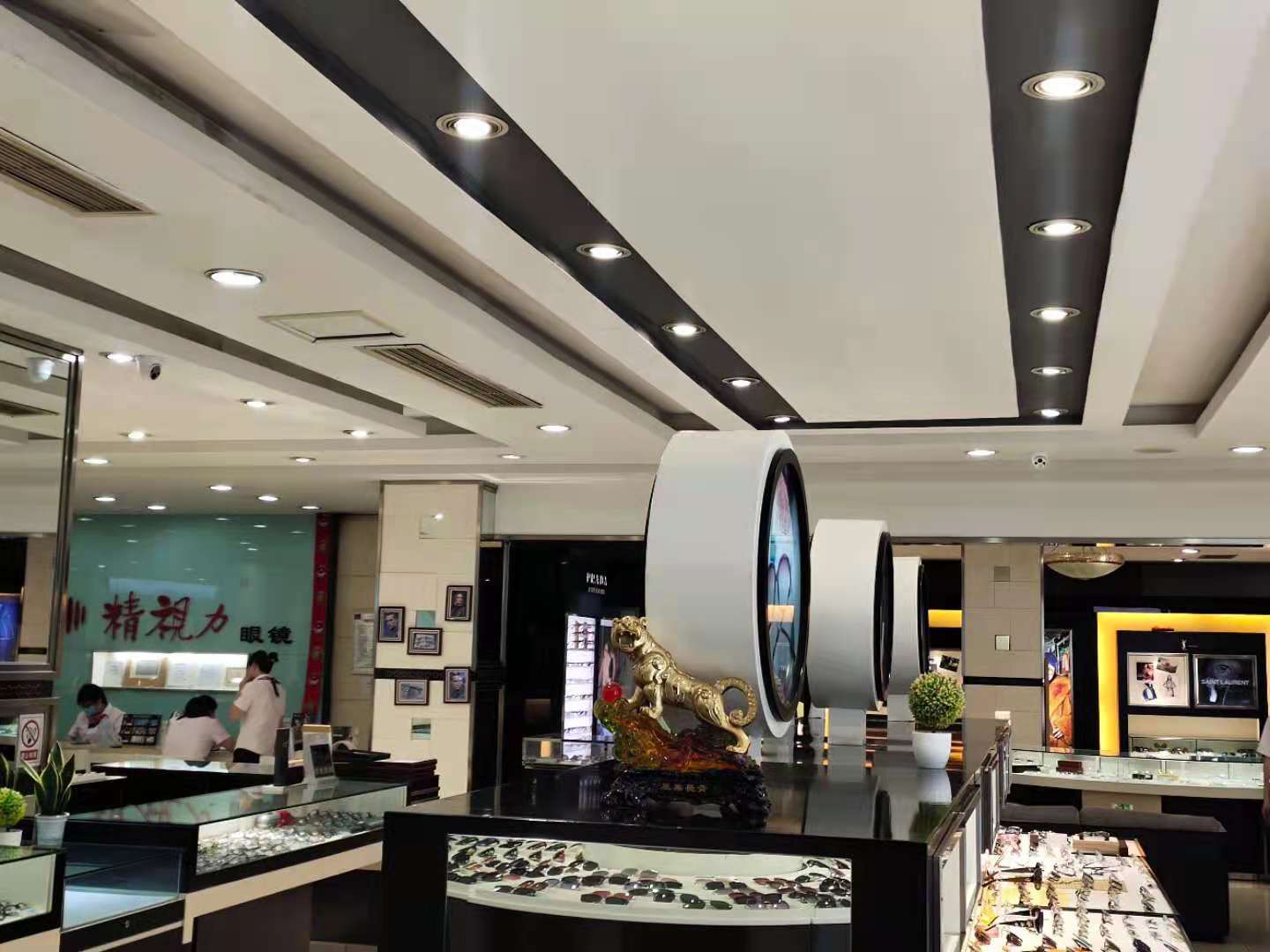 精视力 眼镜店 视频监控系统 安装